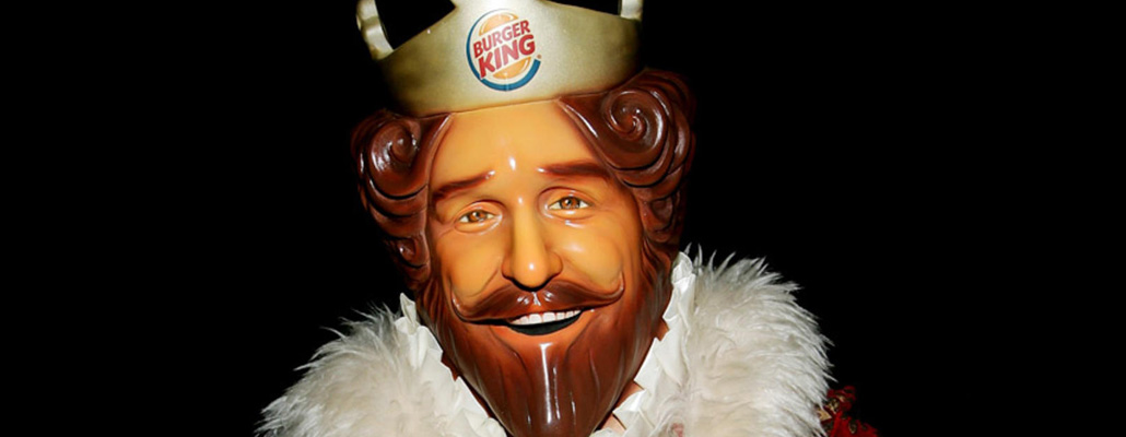 Cual es el nombre del Rey de Burger King