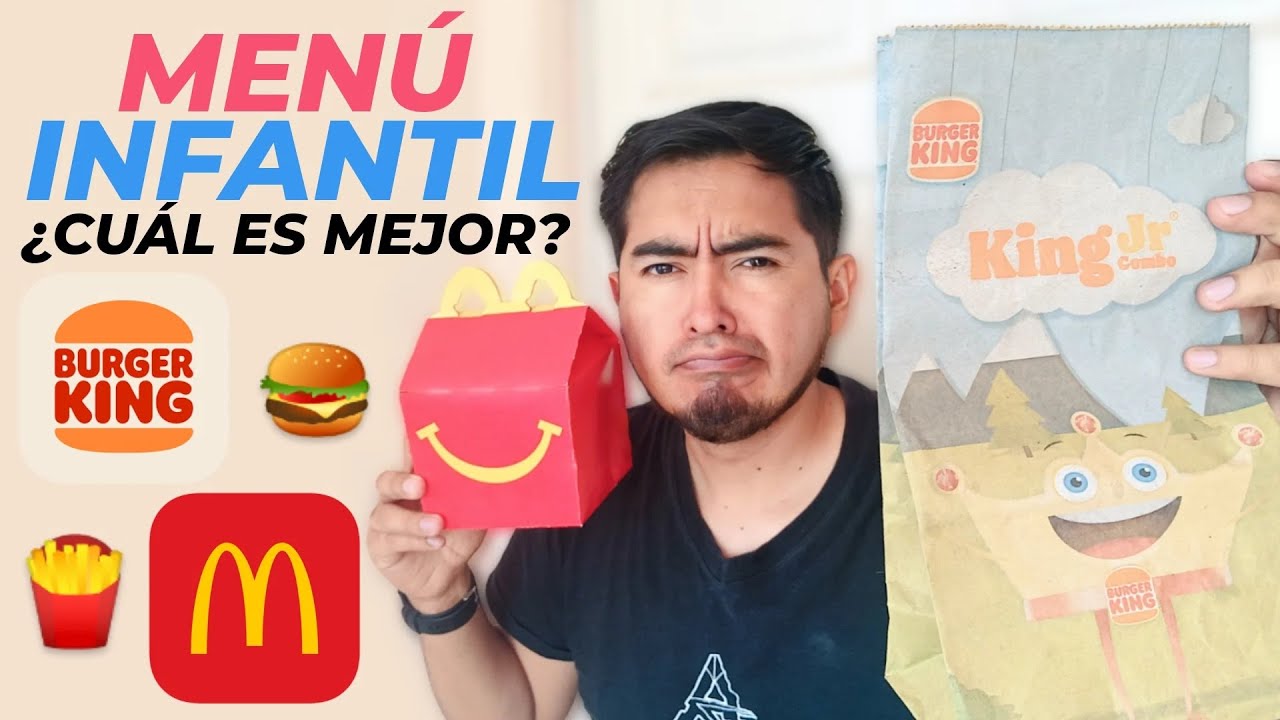 ¡Descubre el Menú Infantil del Burger King: ¡Elige tu Favorito!