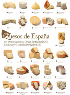 Que quesos hay en España